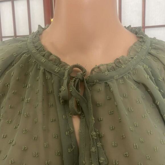 ASOS DESIGNS TEXTURED‎ MINI DOT DRESS SIZE 8 - Picture 5 of 6